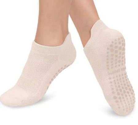 Pilates Non Slip Grip Socks