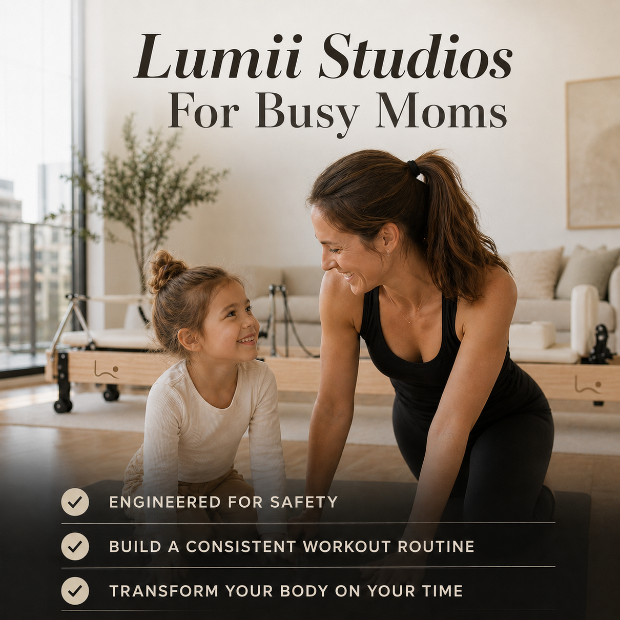 Lumii Pilates™ Studio Reformer